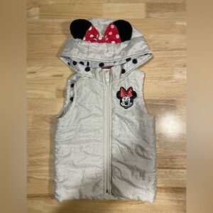 Disney Minnie Mouse Zipper puffy vest